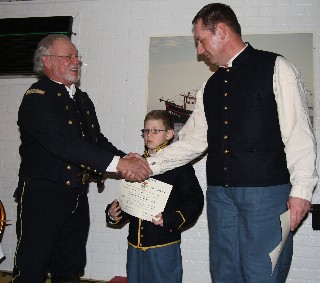 John Rehbein accepted into regiment